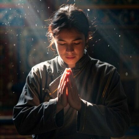 praying